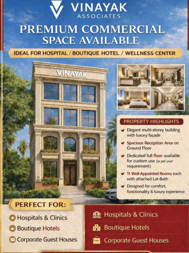  4000 Sq.ft. Office Space for Rent in C Scheme, Jaipur