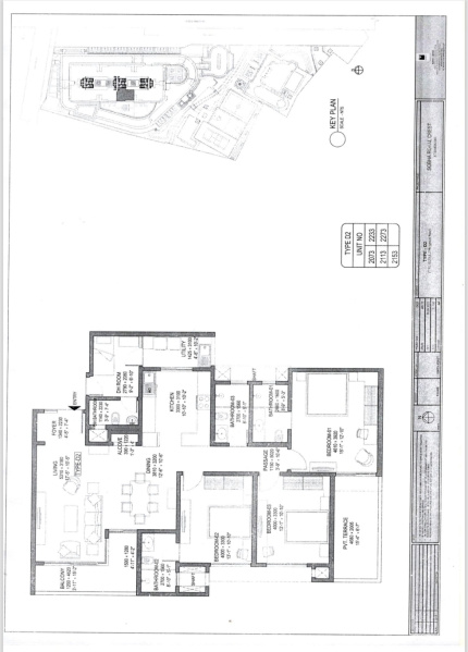 3.5 BHK 2050 Sq.ft. Apartment for Sale in Banashankari Stage 3, Bangalore