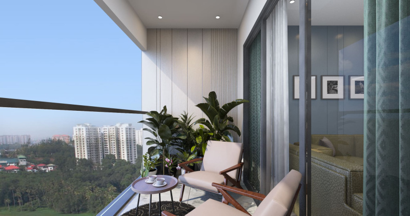 2 BHK 1109 Sq.ft. Apartment for Sale in Kesavadasapuram, Thiruvananthapuram