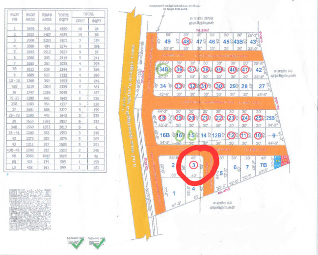  6 Cent Residential Plot for Sale in Othakadai, Madurai