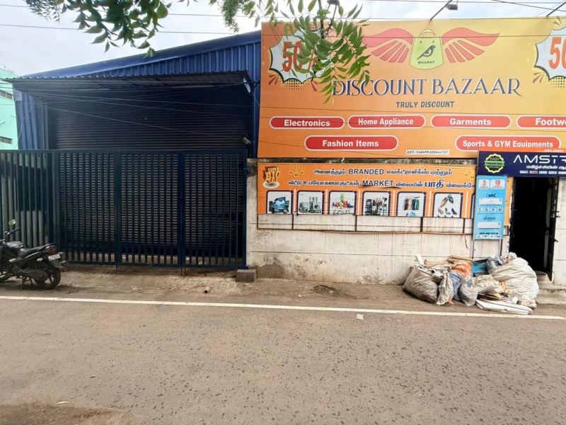  3052 Sq.ft. Warehouse for Rent in Ellis Nagar, Madurai