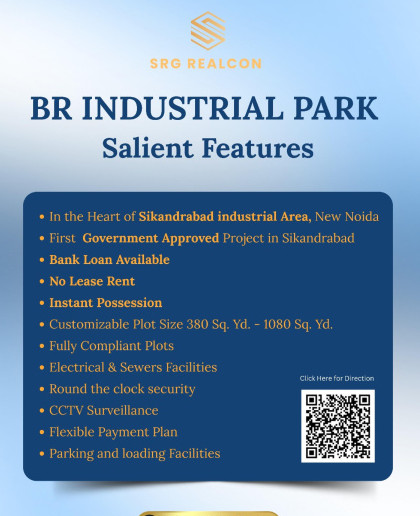  3600 Sq.ft. Industrial Land for Sale in Sikandrabad, Bulandshahr
