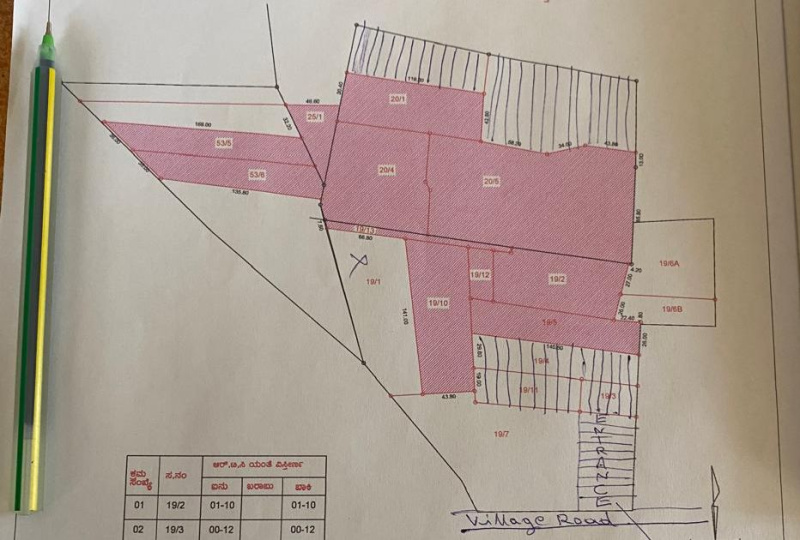  16 Acre Agricultural/Farm Land for Sale in Dasappa Garden, Tumkur