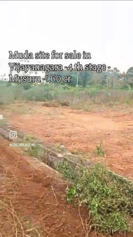 2400 Sq.ft. Commercial Land for Sale in Vijaynagar Vijayanagar 4th Stage, Mysore