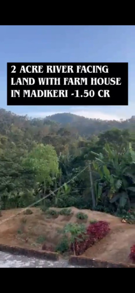  2 Acre Agricultural/Farm Land for Sale in Madikeri, Kodagu