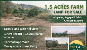  Agricultural Land for Sale in Bagepalli, ChikBallapur