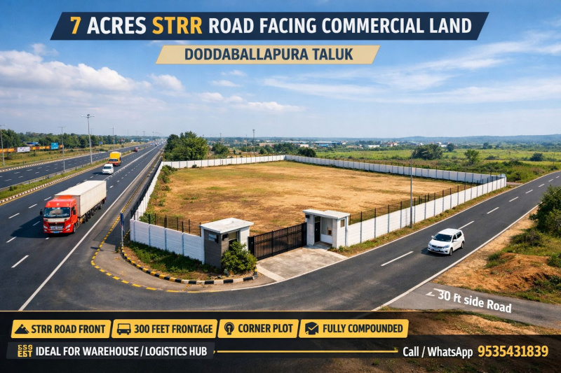  7 Acre Agricultural/Farm Land for Sale in Doddaballapur, Bangalore