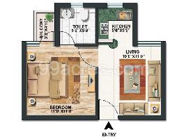 1 BHK Flat for Sale in Sector 137 Noida