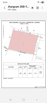  Commercial Land for Sale in Jhargram, Medinipur