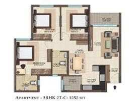 3 BHK Apartment 1372 Sq.ft. for Sale in Khodiyar Colony, Jamnagar
