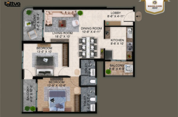 2 BHK Flat for Sale in New Manish Nagar, Nagpur