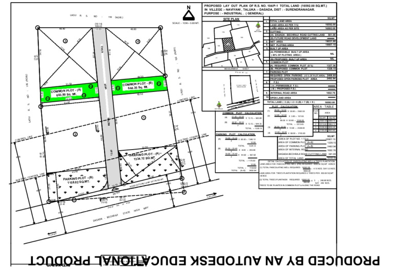  5 Bigha Industrial Land for Sale in Becharaji, Mahesana