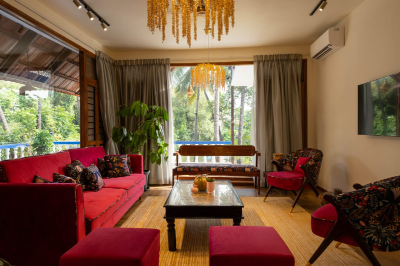 3 BHK 600 Sq. Meter Villa for Rent in Moira, North Goa