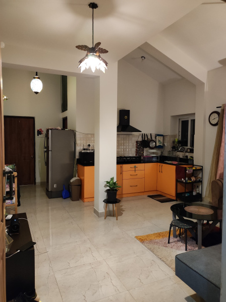 1 BHK 65 Sq. Meter Apartment for Rent in Assagaon, North Goa, 