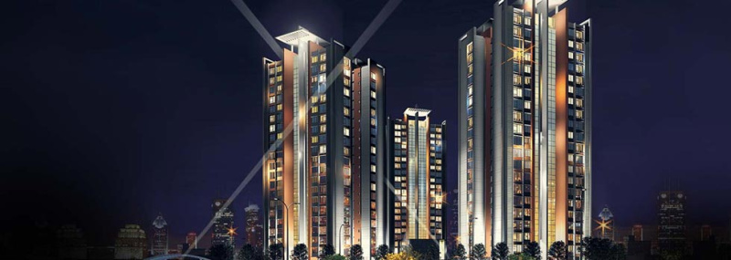 3 BHK Apartment 1300 Sq.ft. for Sale in Manpada, Thane