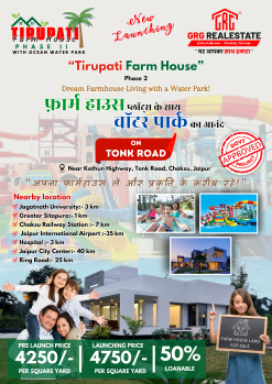  Agricultural Land for Sale in Tonk Road, Jaipur