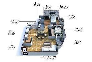 2 BHK Flat for Sale in S G Highway, Ahmedabad