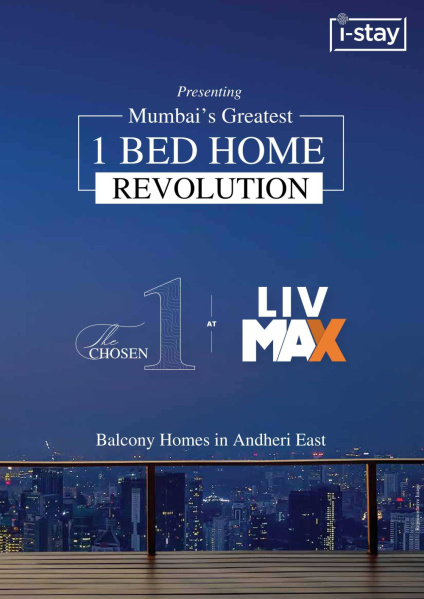  Studio Apartment 406 Sq.ft. for Sale in Andheri East, Mumbai