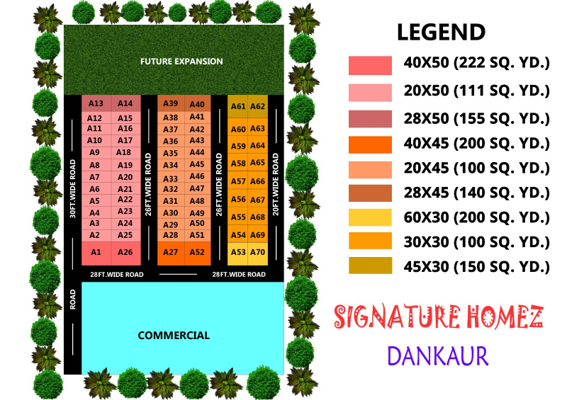  Residential Plot 200 Sq. Yards for Sale in Dankaur, Greater Noida