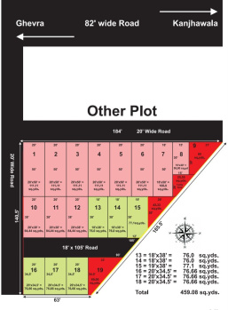  Residential Plot for Sale in Ghevra, Delhi