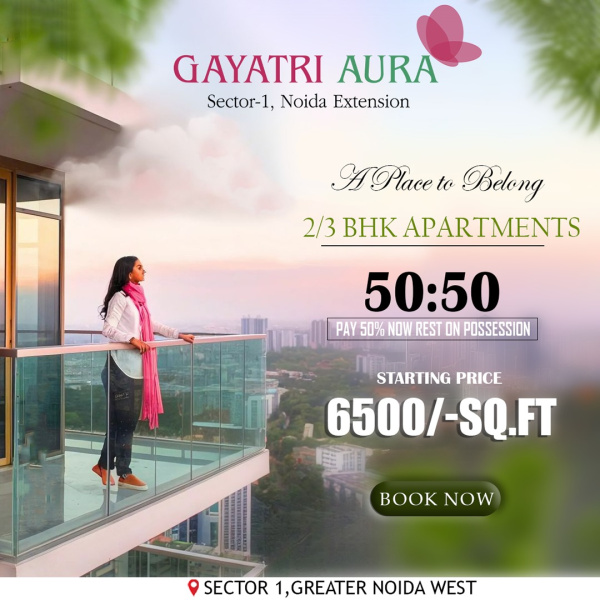 2 BHK Apartment 1014 Sq.ft. for Sale in Noida Extension, Greater Noida