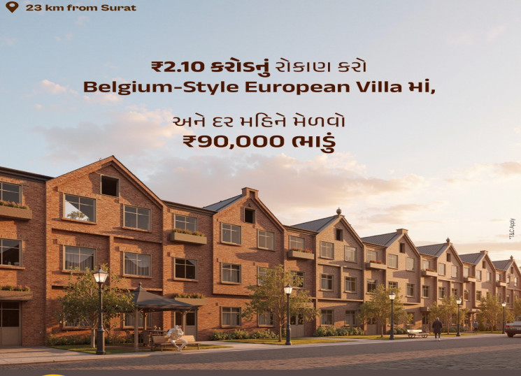 3 BHK 150 Sq. Yards Villa for Sale in Narthan, Surat