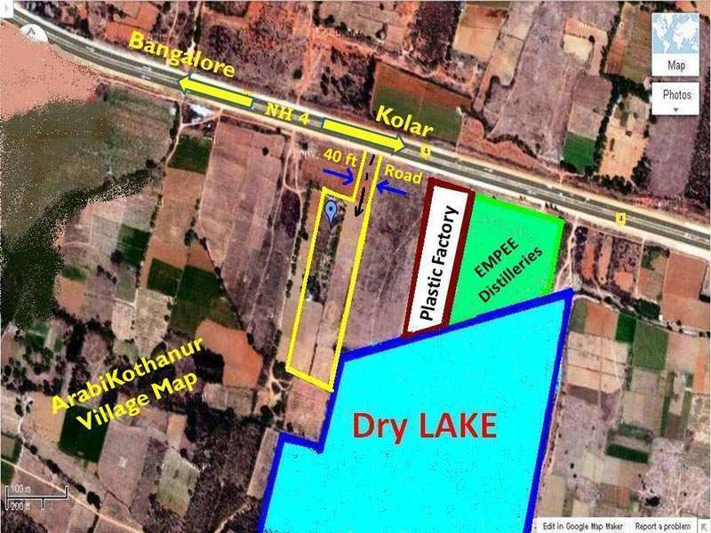 Agricultural Land 400 Sq.ft. for Sale in Narsapura, Kolar (REI386239)