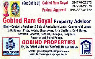  Residential Plot for Sale in Kamla Nehru Colony, Bathinda