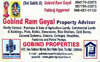  Commercial Land for Sale in Model Town Phase 3, Bathinda