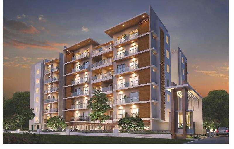 2 BHK Apartment 675 Sq.ft. for Sale in VIP Road, Raipur