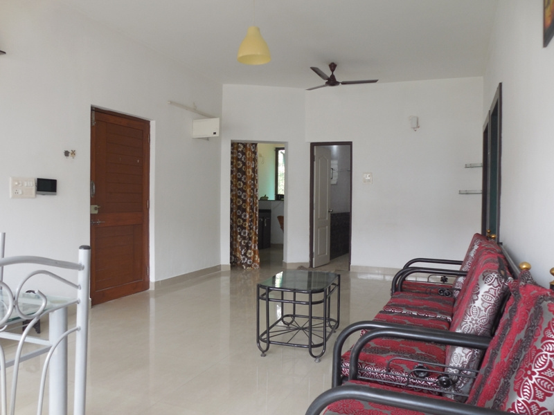 2 BHK Apartment 103 Sq. Meter for Rent in Salvador Do Mundo, Bardez, Goa