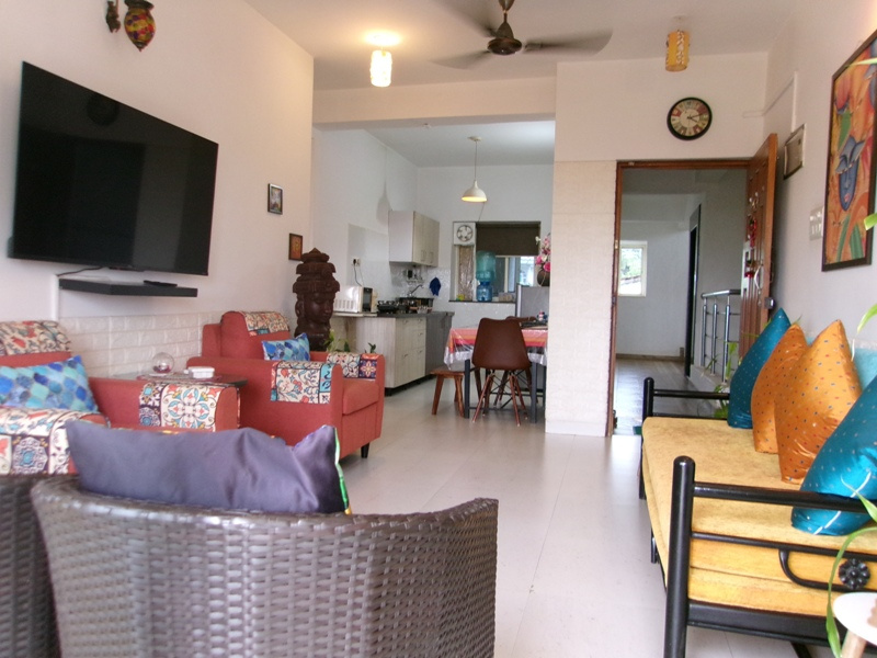 1 BHK Apartment 75 Sq. Meter for Rent in Nerul, Goa