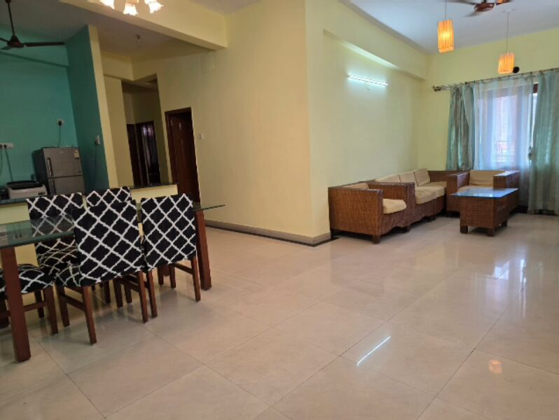 3 BHK 135 Sq. Meter Apartment for Rent in Taleigao, North Goa, 