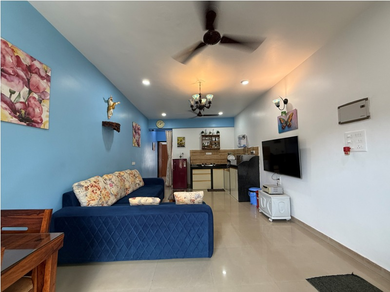 1 BHK 63 Sq. Meter Apartment for Sale in Candolim, Goa