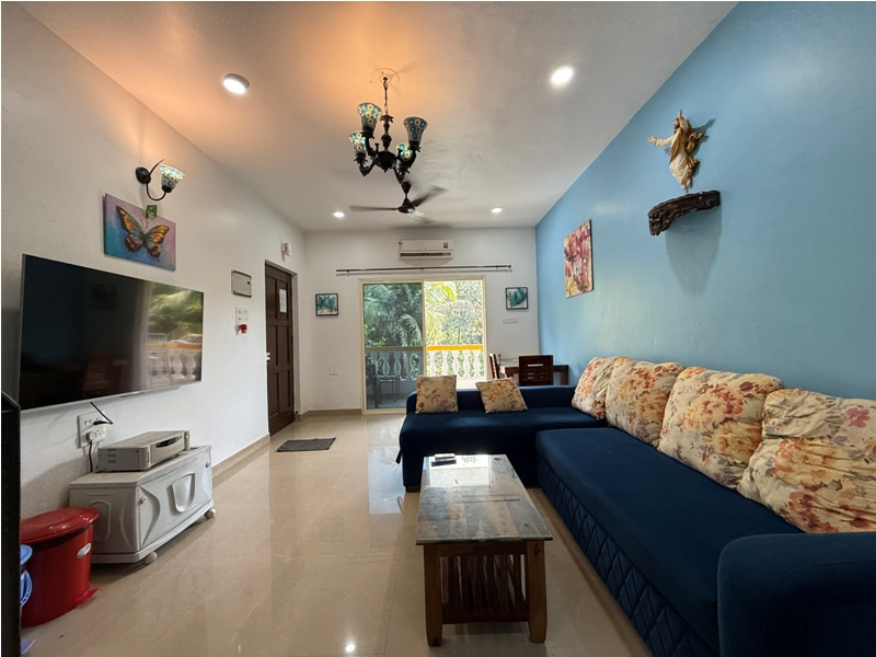 1 BHK 63 Sq. Meter Apartment for Sale in Candolim, Goa