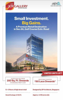  Commercial Shop for Sale in Golf Course Ext Road, Gurgaon