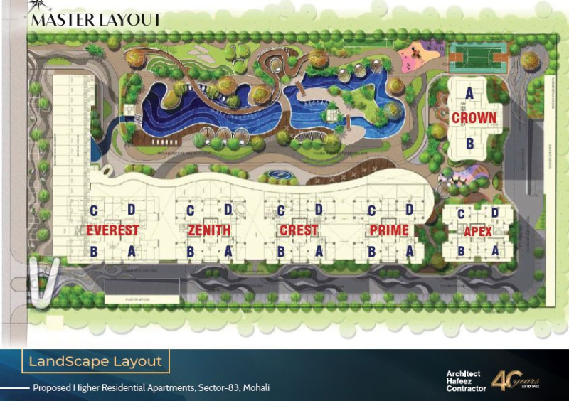 4 BHK 2600 Sq.ft. Apartment for Sale in Sector 83, Mohali