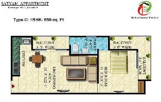 1 BHK Builder Floor for Sale in NH 24 Highway, Ghaziabad