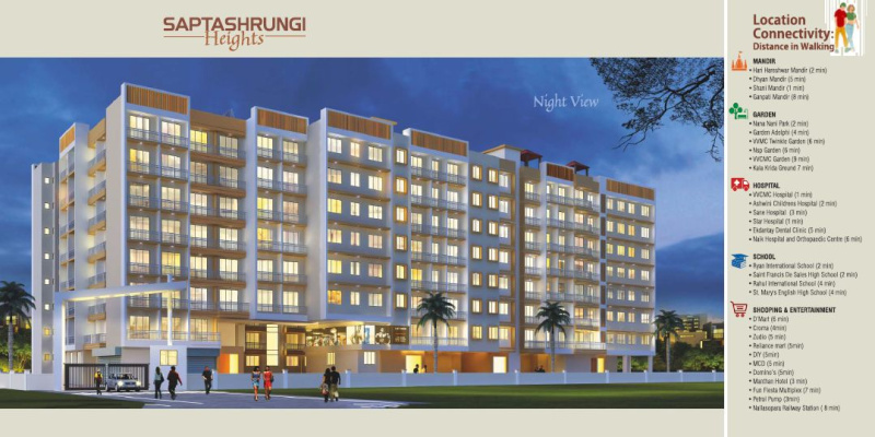 2 BHK 767 Sq.ft. Apartment for Sale in Nalasopara West, Mumbai