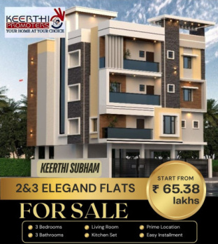 3 BHK Flat for Sale in Pallikaranai, Chennai