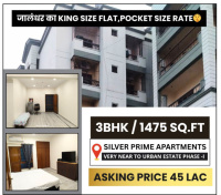 3 BHK Flat for Sale in Urban Estate Phase 1, Jalandhar