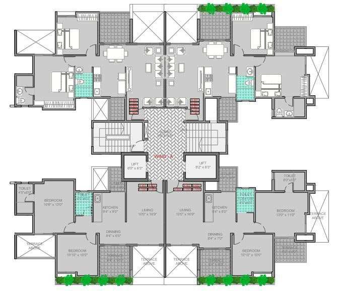 2 BHK Apartment 1095 Sq.ft. for Sale in Chakan, Pune