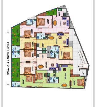 2 BHK Flat for Sale in Sector 73 Noida