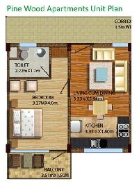 1 BHK Flat for Sale in Sabathu, Solan