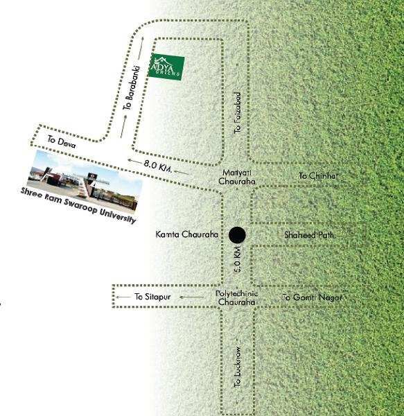 Residential Plot 1000 Sq.ft. for Sale in Deva Road, Lucknow