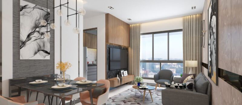 2 BHK Apartment 636 Sq.ft. for Sale in Goregaon West, Mumbai