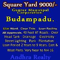  Residential Plot for Sale in Budampadu, Guntur