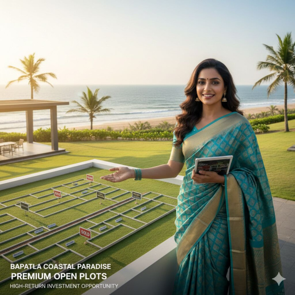  220 Sq. Yards Residential Plot for Sale in Venkateswara Nagar, Ongole, Prakasam