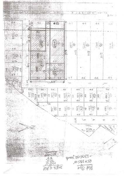 Commercial Land 1250 Sq. Yards for Sale in
