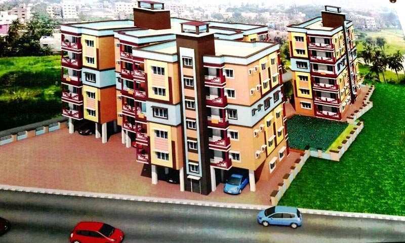2 BHK Residential Apartment 639 Sq.ft. for Sale in Dum Dum Cantonment, Kolkata